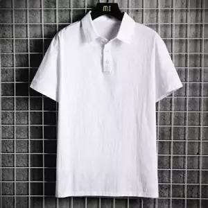 고품질 카라 반팔티 무지 티셔츠 면 남성 캐주얼 심플 남자반팔 기본티 남자반팔티셔츠 남자반팔티 WFIPT1
