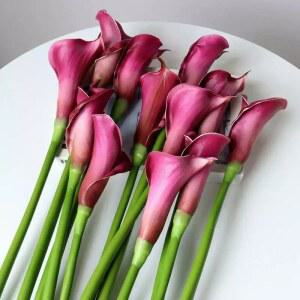 플라워 부케 조화 유럽식 센터 조화꽃다발 그린꽃다발 웨딩 핑크 테이블 거실