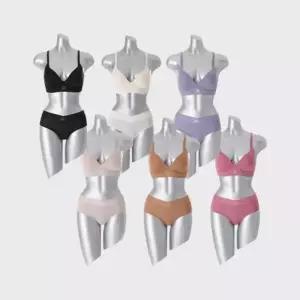아디아스 adidasunderwear 6SET (노와이어) 쿨링 풀컵 브라팬티