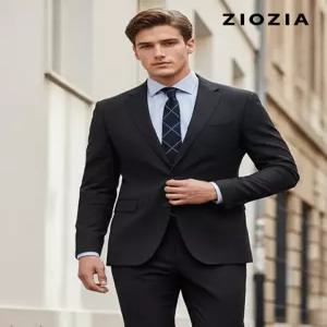 [지오지아]울혼방 블랙 정장자켓 (ABE1SB1202_BK)