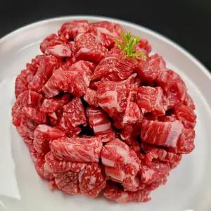 1등급 투뿔 소고기 한우 국거리 300g