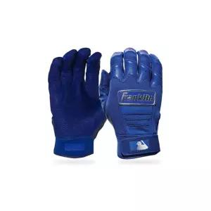 선수들이 사용하는 가죽 배팅장갑 블루