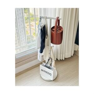 코코하우스 크리미 행거 다용도 스탠드 철제 미니행거 키즈행거 아기행거 책가방걸이