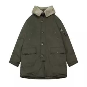 [파렌하이트]양털 트리밍 다운 야상 점퍼 AZFLJSX6358A