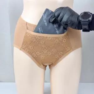 [노인 장기요양 복지용구] 국산 요실금팬티 여성용 속옷 숨 주머니 W-50cc 여자 편한 위생 빨이압는 편한 팬티 본인부담금 6% 