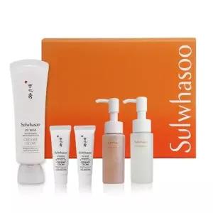 설화수 상백 선크림 50ml 기획세트 자외선차단 미백 선크림