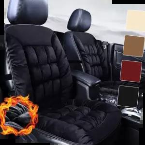 차량방석 극세사 패딩 카시트 운전석 보조석 차량 커버 방석