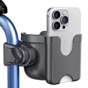 워커용 및 자전거, 모빌리티 휠체어, 스쿠터, 유모차 노인 휠체어 롤링 성인용 휴대폰 음료 롤레이터 보행기용 홀더, 홀더가 있는 컵 액세서리, 기자퓨