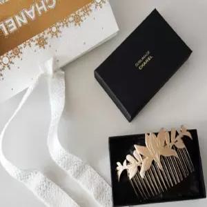 샤넬 뷰티 수블리마지헤어핀 / 샤넬 쇼핑백