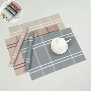 심플한 PVC 식탁 매트 대형 카페 방수 주방 테이블보