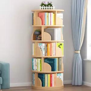 360도회전 책장 회전 이동식 책꽂이 거실