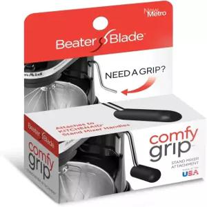 새로운 메트로 디자인 컴피 그립 베어 메탈 핸들이 있는 키친에이드 볼 트 스탠드 믹서 블랙과 호환 가능