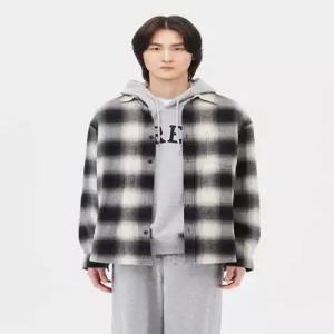 topten 공용) 플란넬 오버핏 셔츠MSF4WC3902