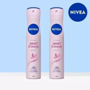(eTV)니베아 데오드란트 스프레이 펄 뷰티 200ml 2개
