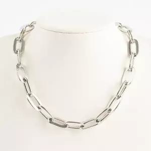 루프목걸이 빅사이즈 빈티지 파티 볼드체인