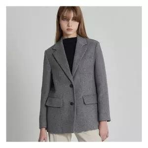 르오트LeOT 테일러드카라 클래식 울블렌디드 투버튼 울자켓 재킷 -사이즈55~88까지 166086