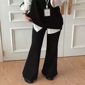 멧매닝 부츠컷 밴딩 슬랙스 86230 빅사이즈 여성의류