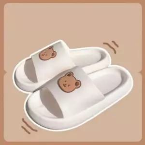 곰돌이 여성실내화 구름 캐릭터 슬리퍼 거실화 실내화 WD81A64