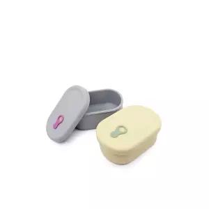 파미레 스팀홀 실리콘 찬통350ml 전자렌지용 용기