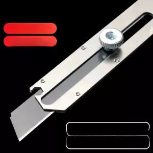 유틸리티 나이프 스테인레스 스틸 10in1 다기능 산업용 올스틸 커터칼 다용도칼 1개