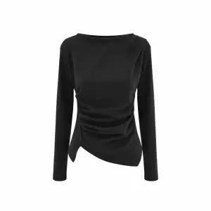 [롯데백화점]abfz 보트넥 셔링 티셔츠 ADA1HK41B