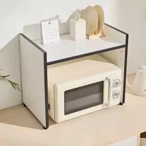 리센트 높이 조절 전자레인지 수납장 선반 거치대