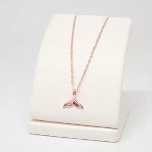 [오팔하우스] 14k 고래꼬리 목걸이 OPPKN0820