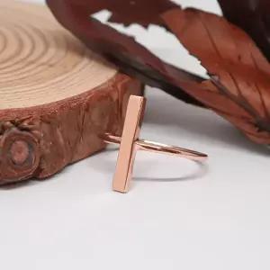 [오팔하우스] 14k 일자 스틱 반지 OPGDR0146