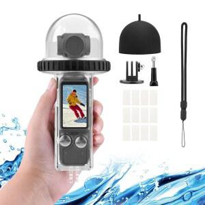 케이스 3 오스모 쉘 wewoga 보호 액세서리와 40m131ft 호환됨 수중 방수 dji 다이빙 포켓