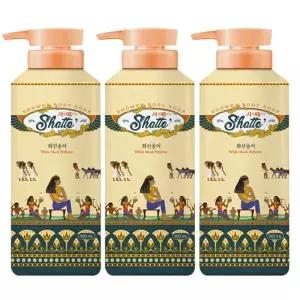 무궁화 샤워때비누 화산송이 900ml x 3개