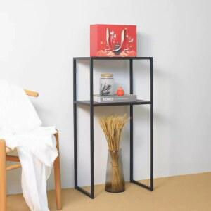 미니 콘솔 엔틱 쉐비 철제 검정색 작은 장식 슬림 큰솔 50X30X90cm 테이블 복도장 장식장 사이즈