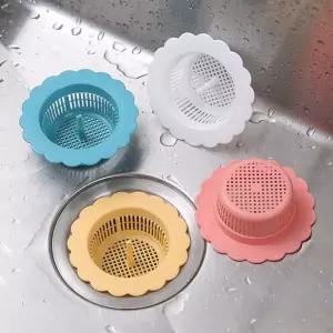 싱크대 배수구 거름망 주방 음식물 쓰레기 거름통 실리콘