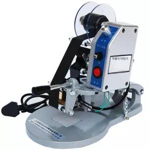 코딩 날인기 자동 유통기한 인쇄 생산일자 바코드 마킹 날짜찍기 열프린터