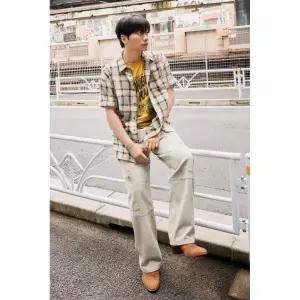 국내매장판 코튼스판 카고 팬츠B245PT220P 131540 버커루