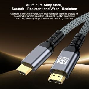 1M 5M HDMI 2.1 케이블 TV PC 플스호환 xbox호환 S X 360 스위치 프로젝터용 남성 코드 8K 60HZ 4K 240HZ H