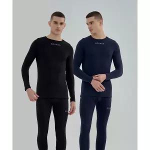 스파이더 SPYDER SPYDERUNDERWEAR 퍼포먼스 기능성 웜웨어 상하의 세트 SYMYIEO17-SY