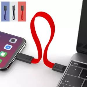 열쇠고리형 미니 충전케이블 5핀 8 Type-c 휴대용