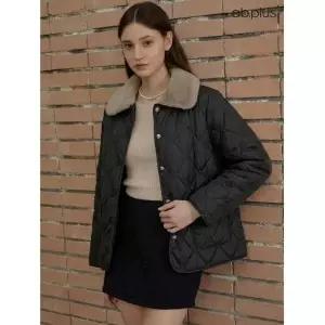 [ab.plus/신상] 퍼카라 다이아 퀼팅 경량 패딩 점퍼 (LSA1MU52A)