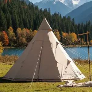 [Keep]마운틴하이커 캠핑 면 TP 텐트 감성 솔캠 쉘터