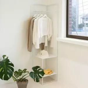 행거 옷걸이 행가 헹거 스탠드 미니행거 코너 소형 선반 틈새 조립식 옷행거 시스템행거