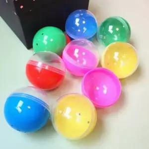 투명 컬러 뽑기캡슐 65mm10개 어린이 이벤트 선물 파티 행사