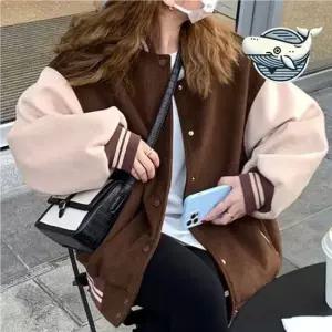 데일리 오버핏 야구점퍼 기모안감 여성 항공점퍼 여성아우터 여성점퍼 캐주얼점퍼