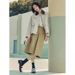 탑텐 TOPTEN 여성) 인버티드 플리츠 스커트_MSE3R01 MSE3R01 190498