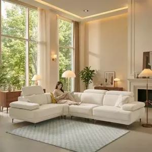 세인트블랑 퓨어케어 갤럭시 이지클린 패브릭 모듈형 5인 스윙 소파 sk