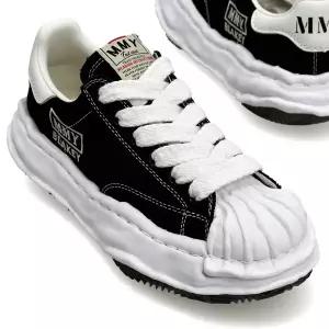 25FW 미하라야스히로 블레이키 OG솔 로우 스니커즈 A08FW735 BLACK