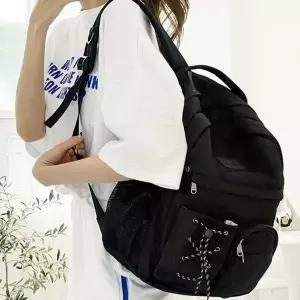 배색 중학생 출근 가성비 커플 가방 대 신학기-WFITHI2