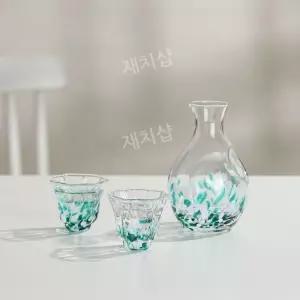 사케 도쿠리 잔 술잔 홈바 사케잔 워머 세트 청주