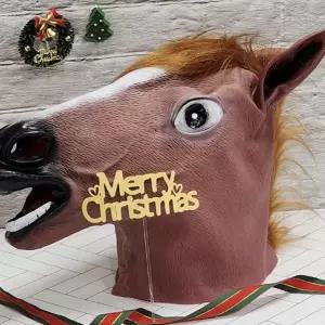 코스프레 동물 가면 라텍스 할로윈 가면 파티 코믹 이색 소품