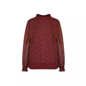 [크로커다일레이디] 크로커다일레이디 물방울 시스루 티셔츠 CLEWTS119