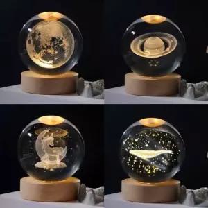 LED 인테리어 조명 수정구 무드등 집들이 선물 어린이